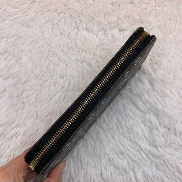 ❌SOLD❌ Louis Vuitton Multicolore Zippy Wallet noir - Picture 4 of 7